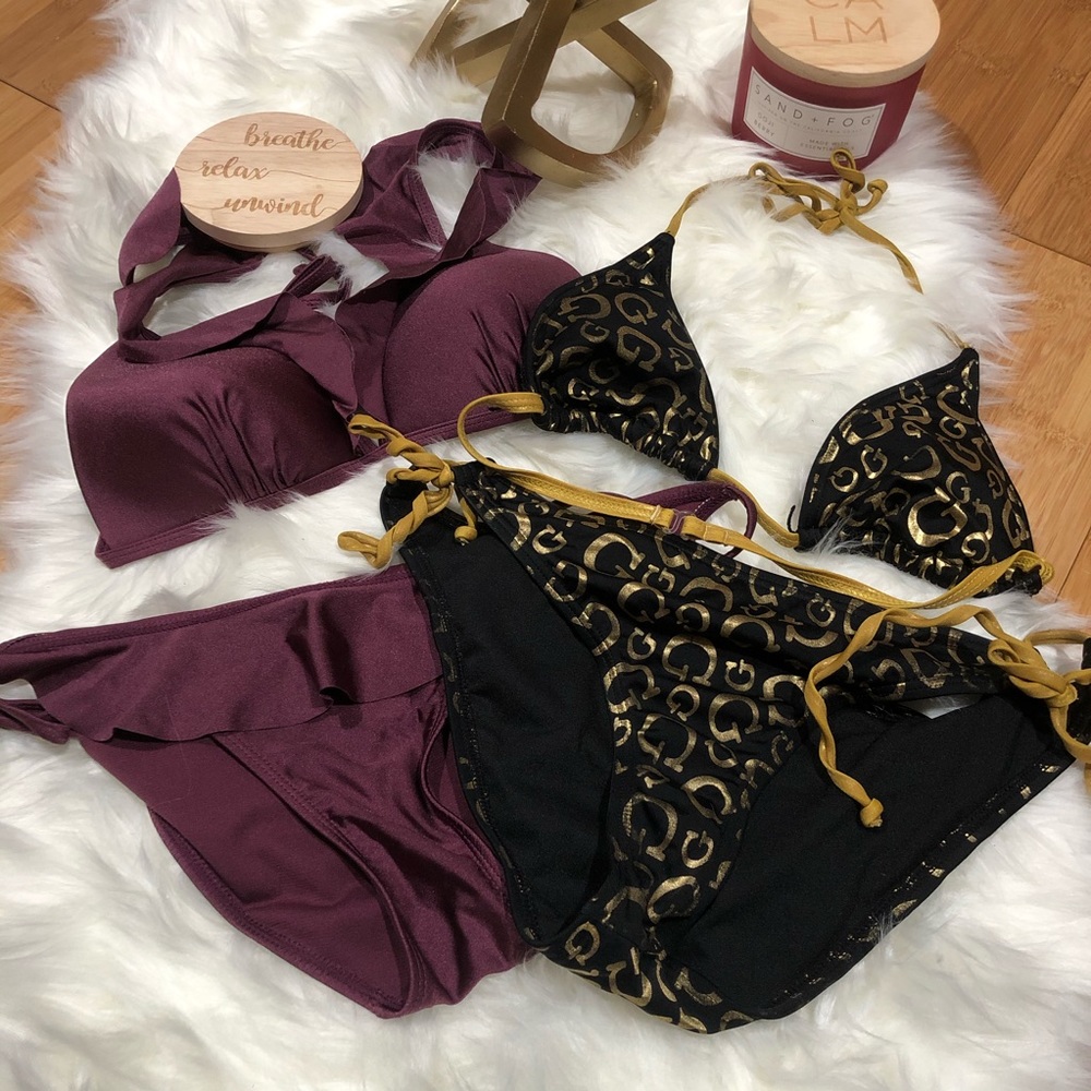 Guess Swimwear, swimsuit, bathing suit,Sets.
